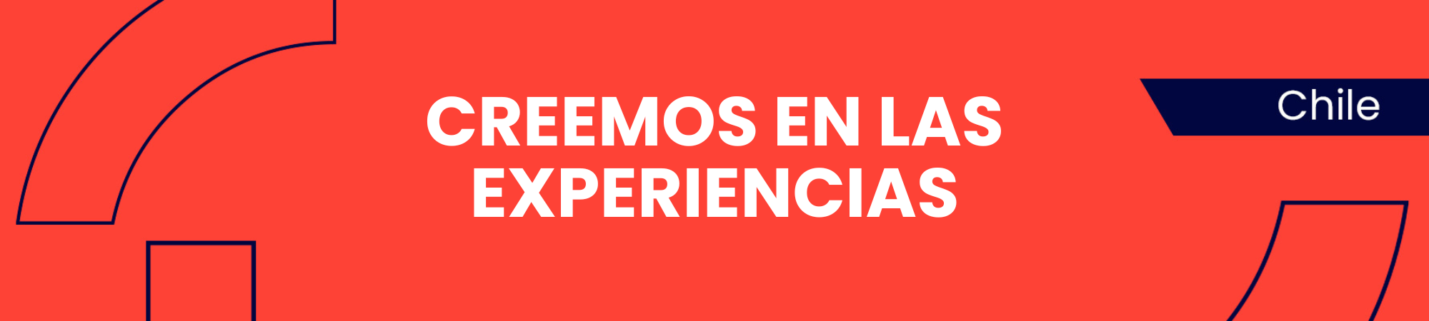 CREEMOS EN LAS EXPERIENCIAS